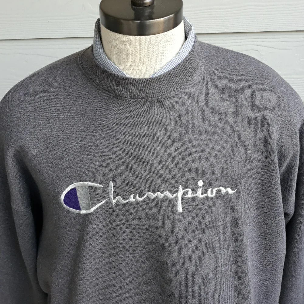 Champion Spell-out Vintage Crewneck‎ Sweater XL